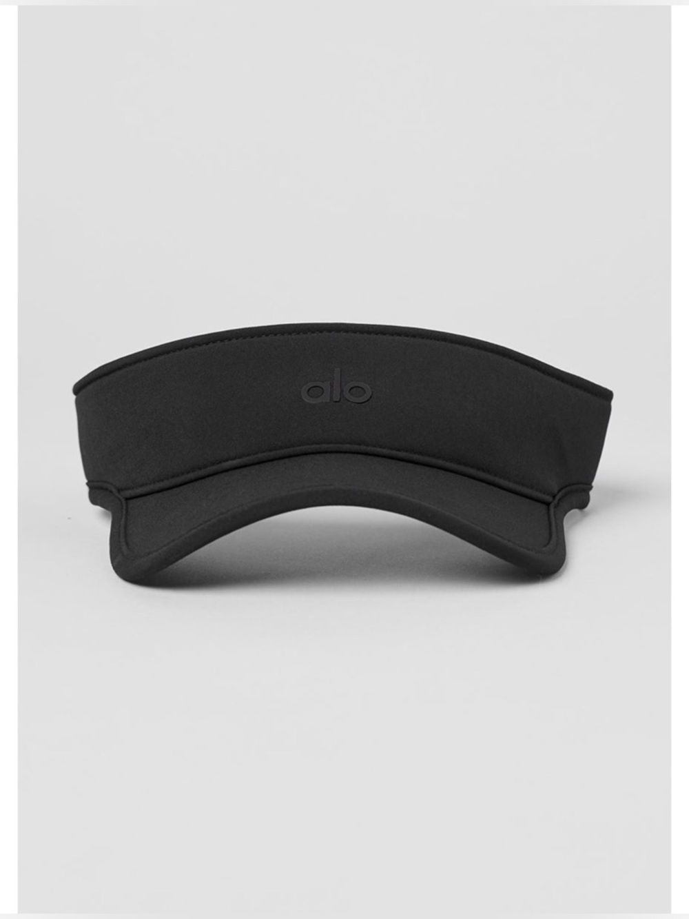 NWT Alo Performance Eclipse Visor, Black/Black, One Size